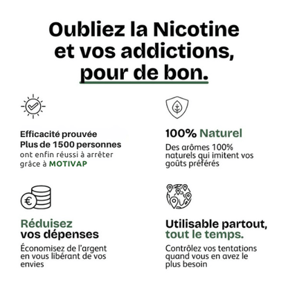MOTIVAP™ L’Alternative Saine au Tabac