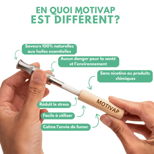 MOTIVAP™ L’Alternative Saine au Tabac
